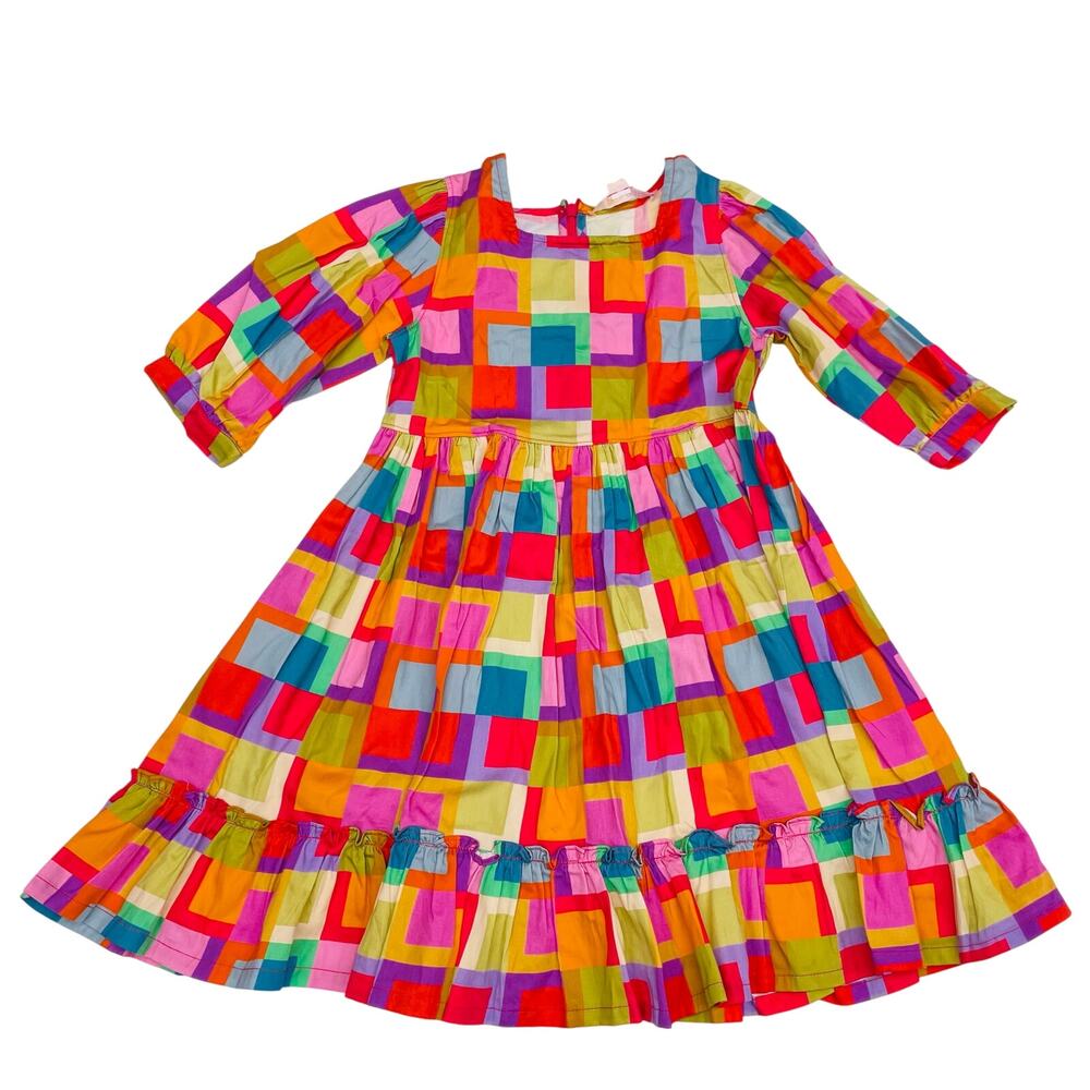 NWT Briton Court 2Y Checker Pink Estelle Dress